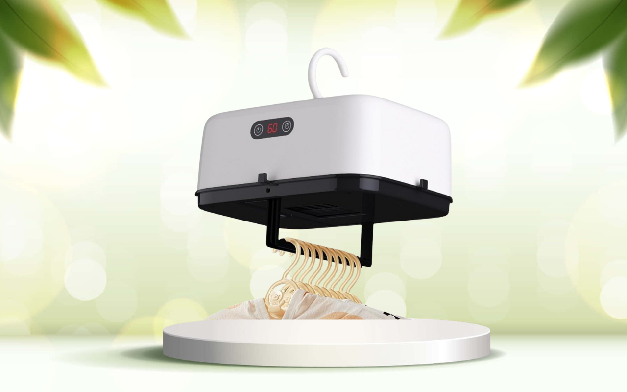 Scopri l’asciugatrice portatile salvaspazio: asciuga i tuoi capi ovunque e subito