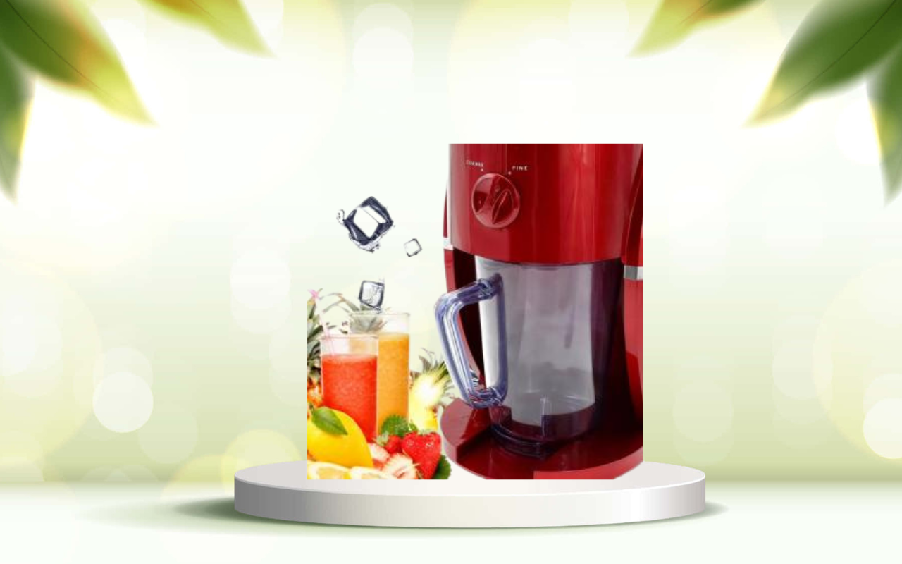 Scopri il tritaghiaccio elettrico in acciaio inox e rivoluziona i tuoi drink a casa