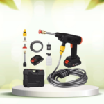 Scopri la pistola idropulitrice portatile: pulizia potente ovunque senza rubinetto